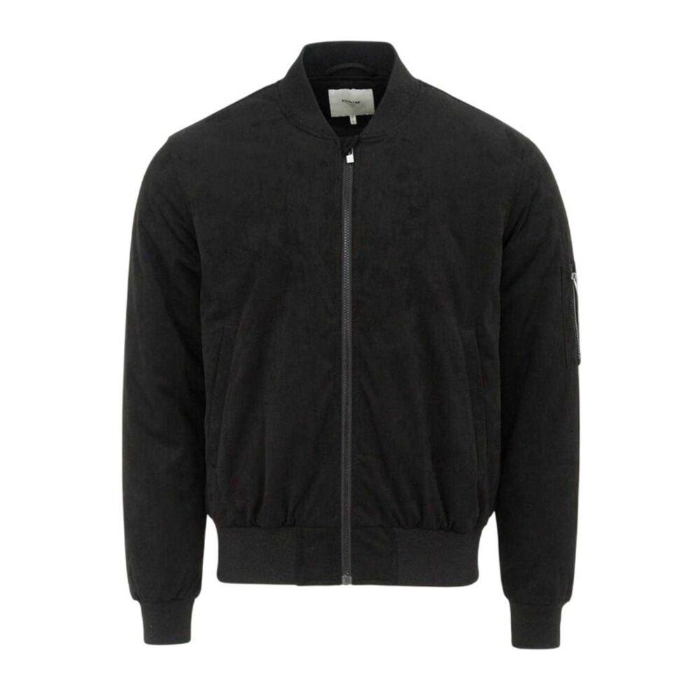 Firetrap Mens Bomber Jacket / Black